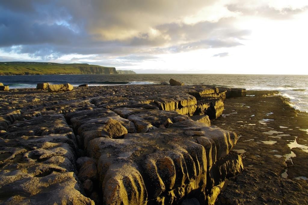 Doolin Pier at Sunset