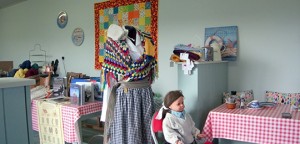 Knitting Tours of Ireland - Aran Islands Traditional Dress Display