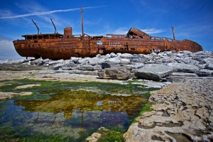 Plassey Wreck, Inisheer (Inis Oirr), Aran Islands