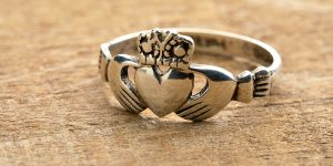 Traditional Silver Claddagh Ring