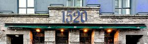 Entrance to 1520 pub