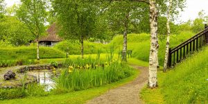 Garden named for Saint Brigit