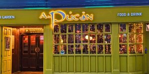 Entrance to An Pucan pub in galway