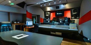 Interior of the music studio