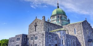 Exterior close-up of Galway Cathedral