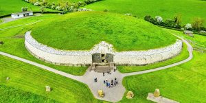 Newgrange aerial view