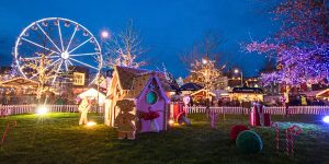 Gingerbread house in Galway Christmas village